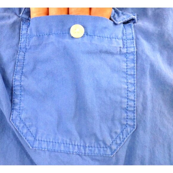 Urban Pipeline Mens XL Blue Button-Up Long Sleeve Shirt 100% Cotton Casual - Picture 7 of 8